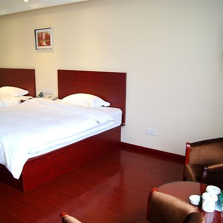Greentree Inn Anhui Guangde Zhongyang Lecheng Business Hotel Eksteriør bilde