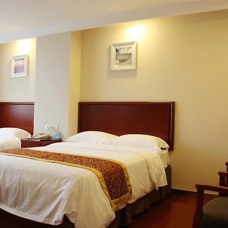 Greentree Inn Anhui Guangde Zhongyang Lecheng Business Hotel Eksteriør bilde