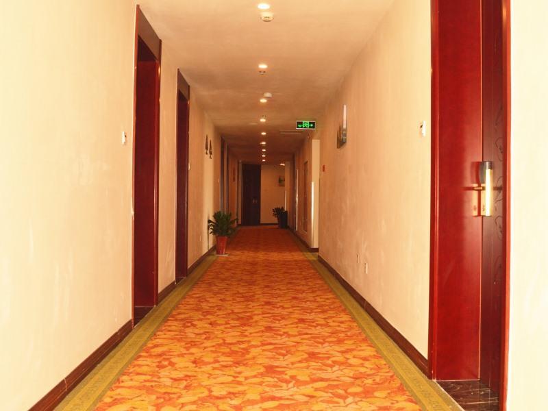 Greentree Inn Anhui Guangde Zhongyang Lecheng Business Hotel Eksteriør bilde